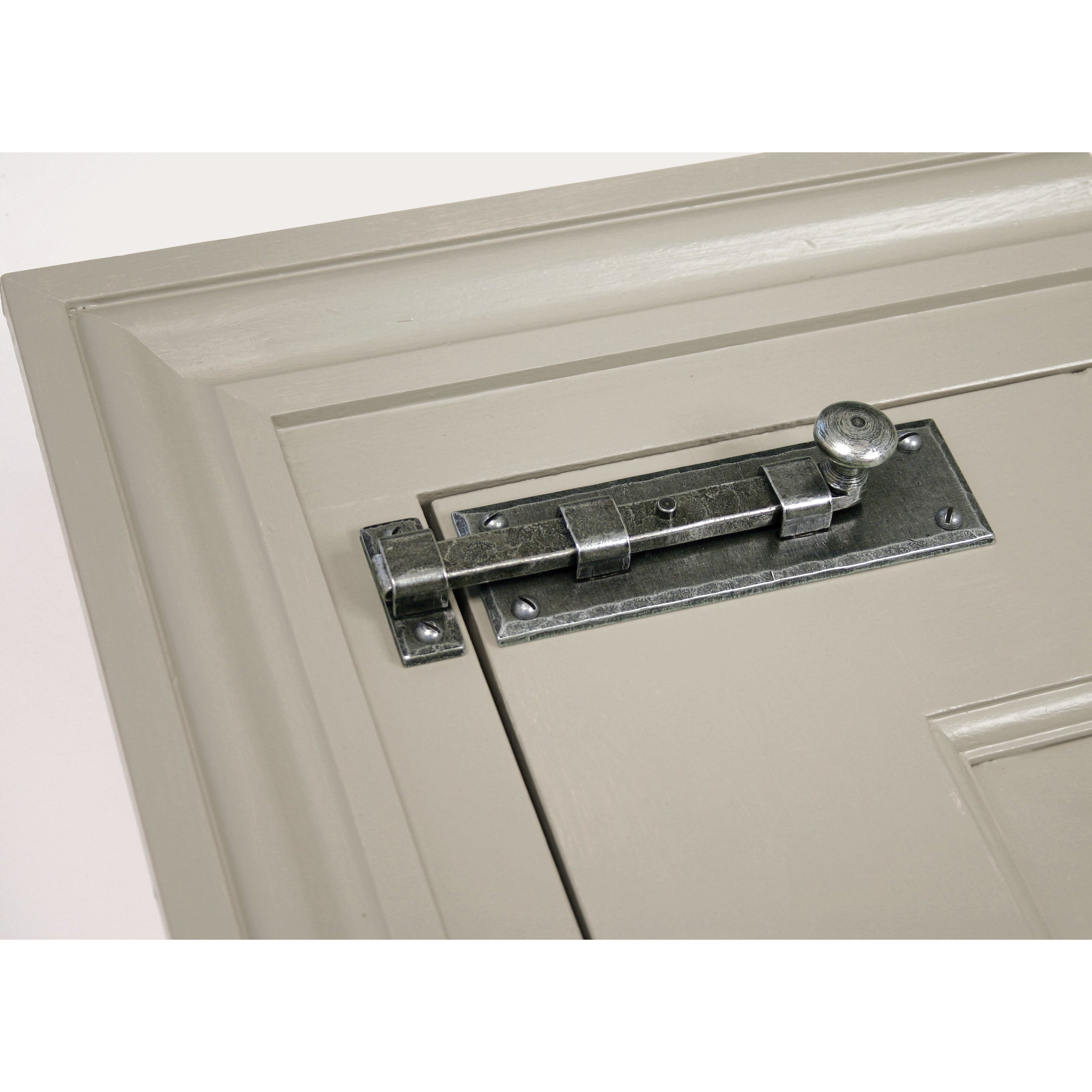 Pewter 6" Straight Knob Bolt | From The Anvil-Bolts-Yester Home
