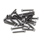 Pewter 6 x 1" Round Head Screws (25) | From The Anvil-Screws & Bolts-Yester Home