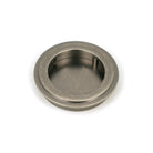 Pewter 60mm Art Deco Round Pull | From The Anvil - Cabinet Pulls - From The Anvil - Yester Home