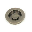 Pewter 60mm Plain Round Pull - Privacy Set | From The Anvil - Cabinet Pulls - From The Anvil - Yester Home