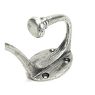 Pewter 7 3/4" Hat & Coat Hook | From The Anvil-Coat Hooks-Yester Home