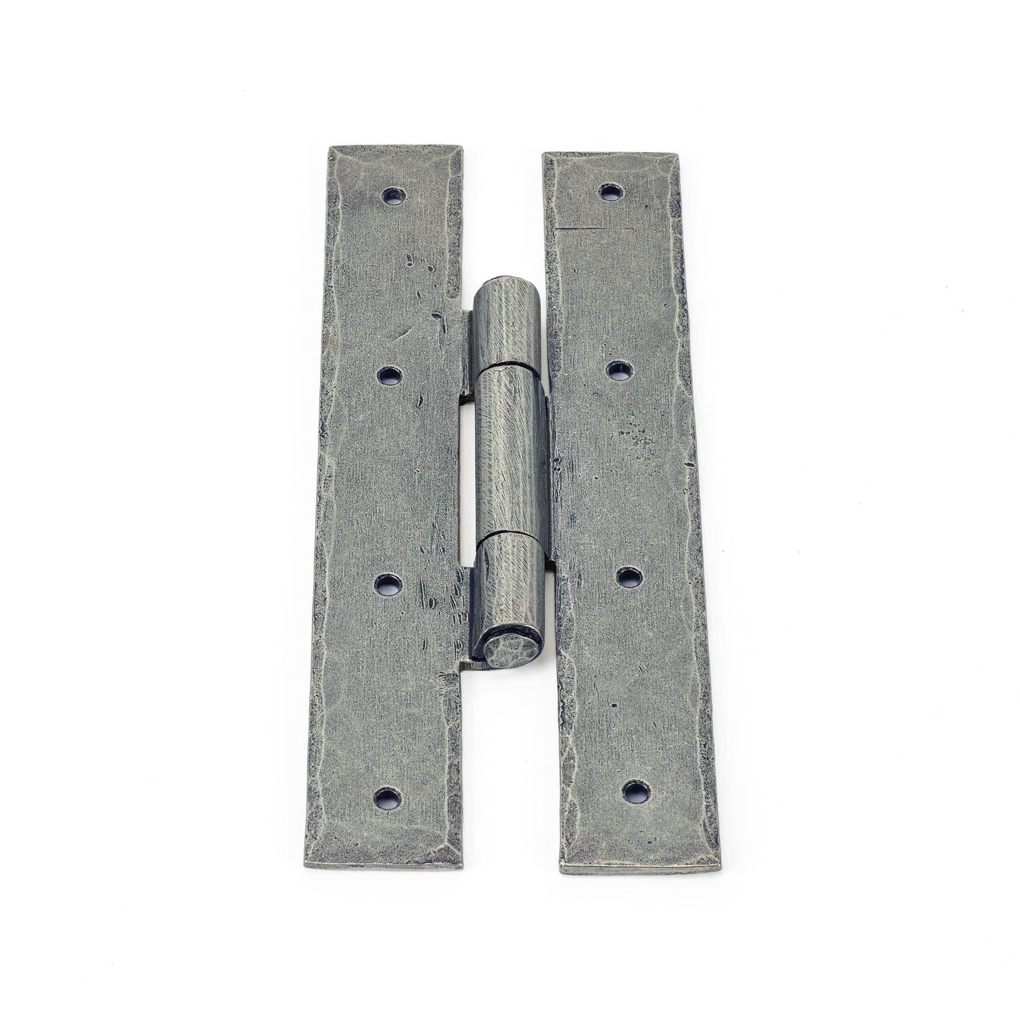 Pewter 7" H Hinge (pair) | From The Anvil - H & HL Hinges - From The Anvil - Yester Home