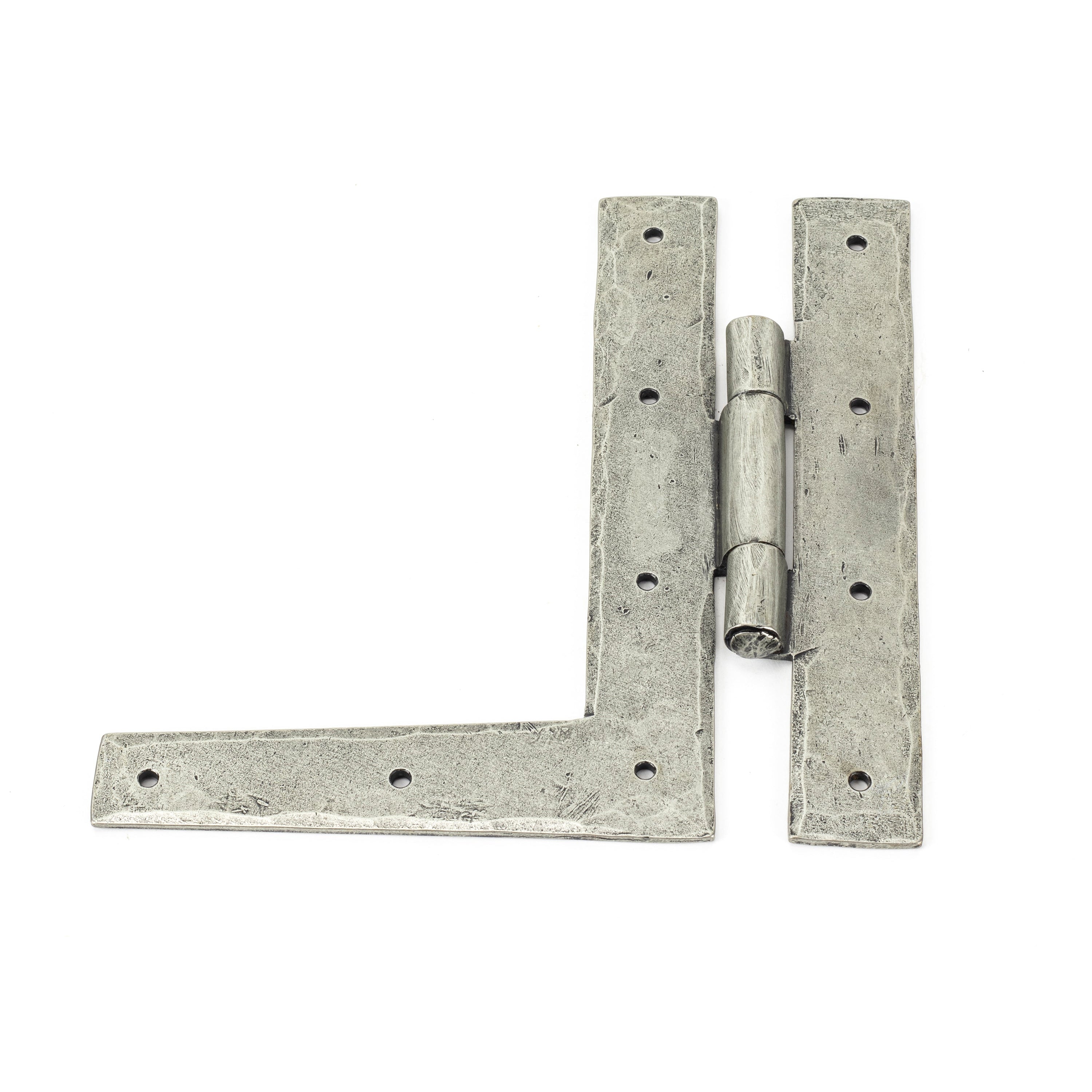 Pewter 7" HL Hinge (pair) | From The Anvil-H & HL Hinges-Yester Home