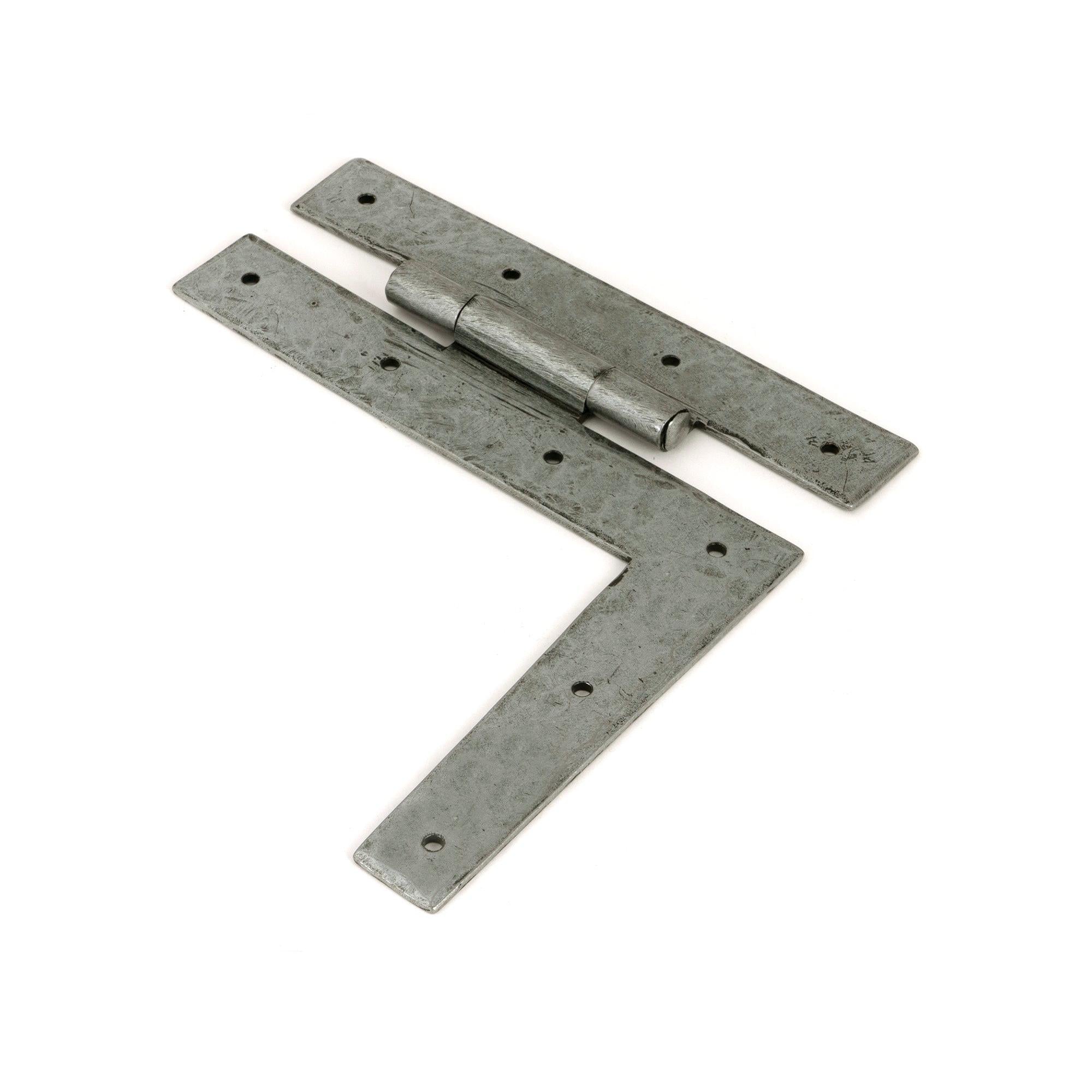 Pewter 7" HL Hinge (pair) | From The Anvil - H & HL Hinges - From The Anvil - Yester Home
