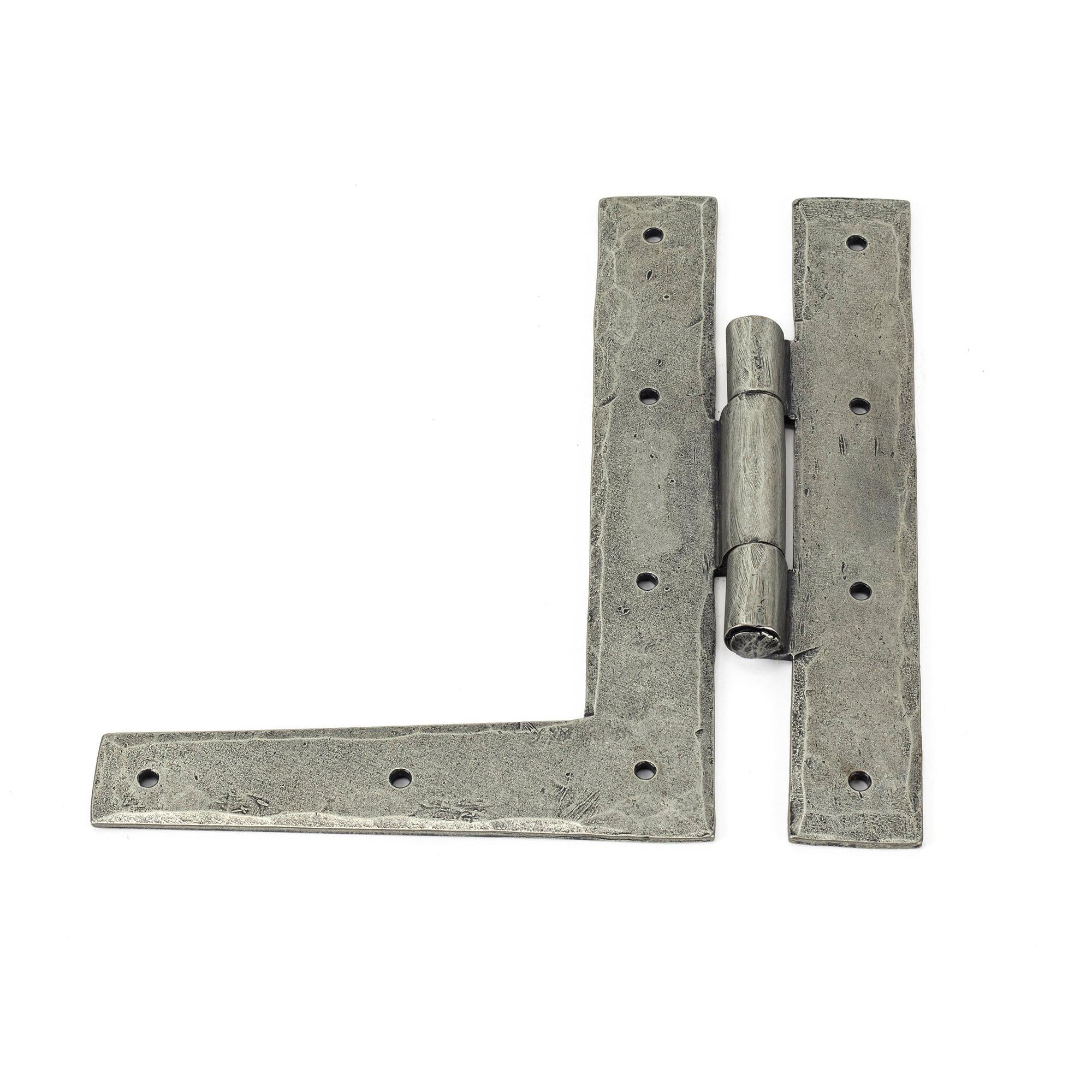 Pewter 7" HL Hinge (pair) | From The Anvil - H & HL Hinges - From The Anvil - Yester Home