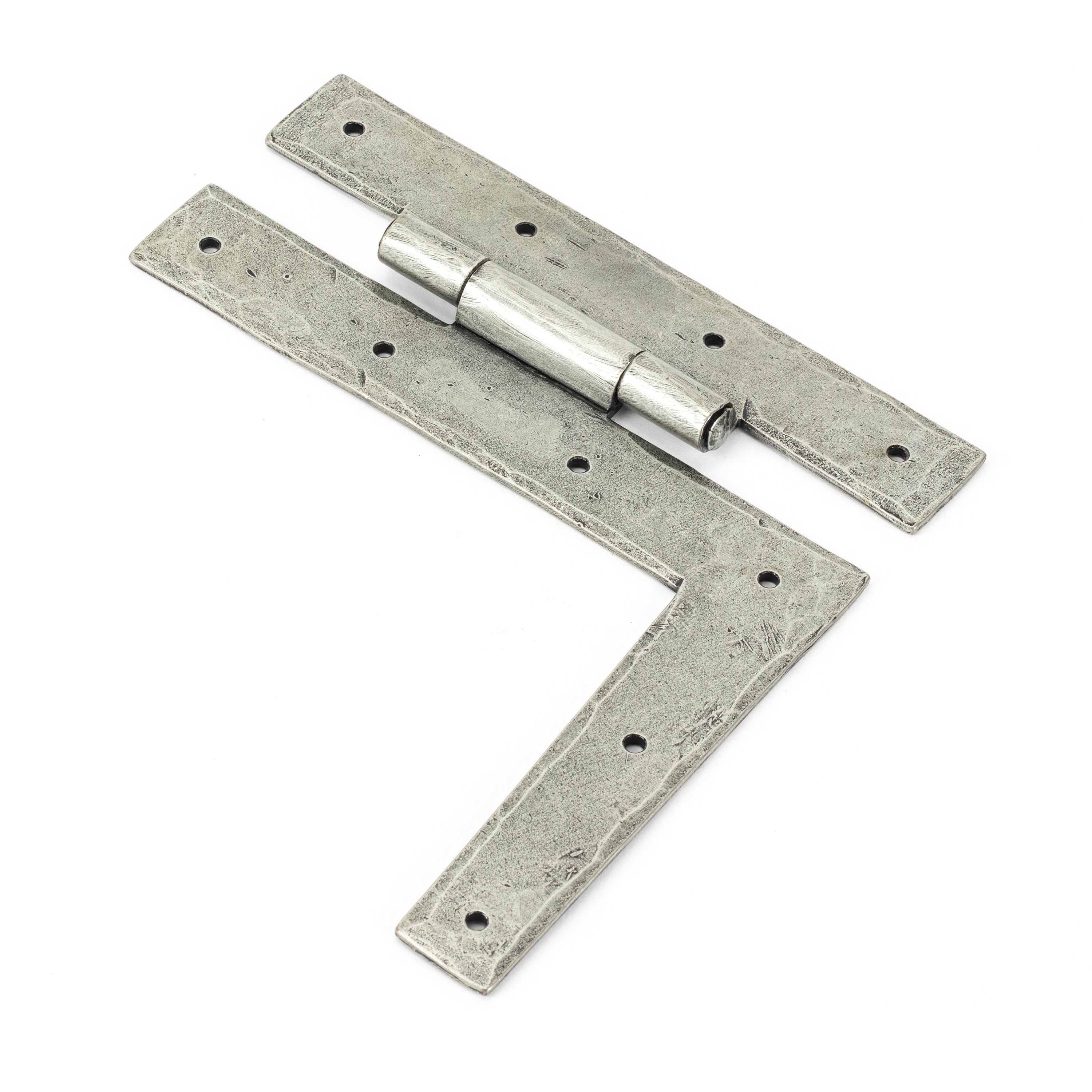 Pewter 7 Hl Hinge Pair From The