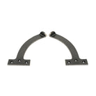 Pewter 7" Quadrant Stay (Pair) | From The Anvil-Stays-Yester Home