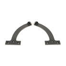 Pewter 7" Quadrant Stay (Pair) | From The Anvil-Stays-Yester Home