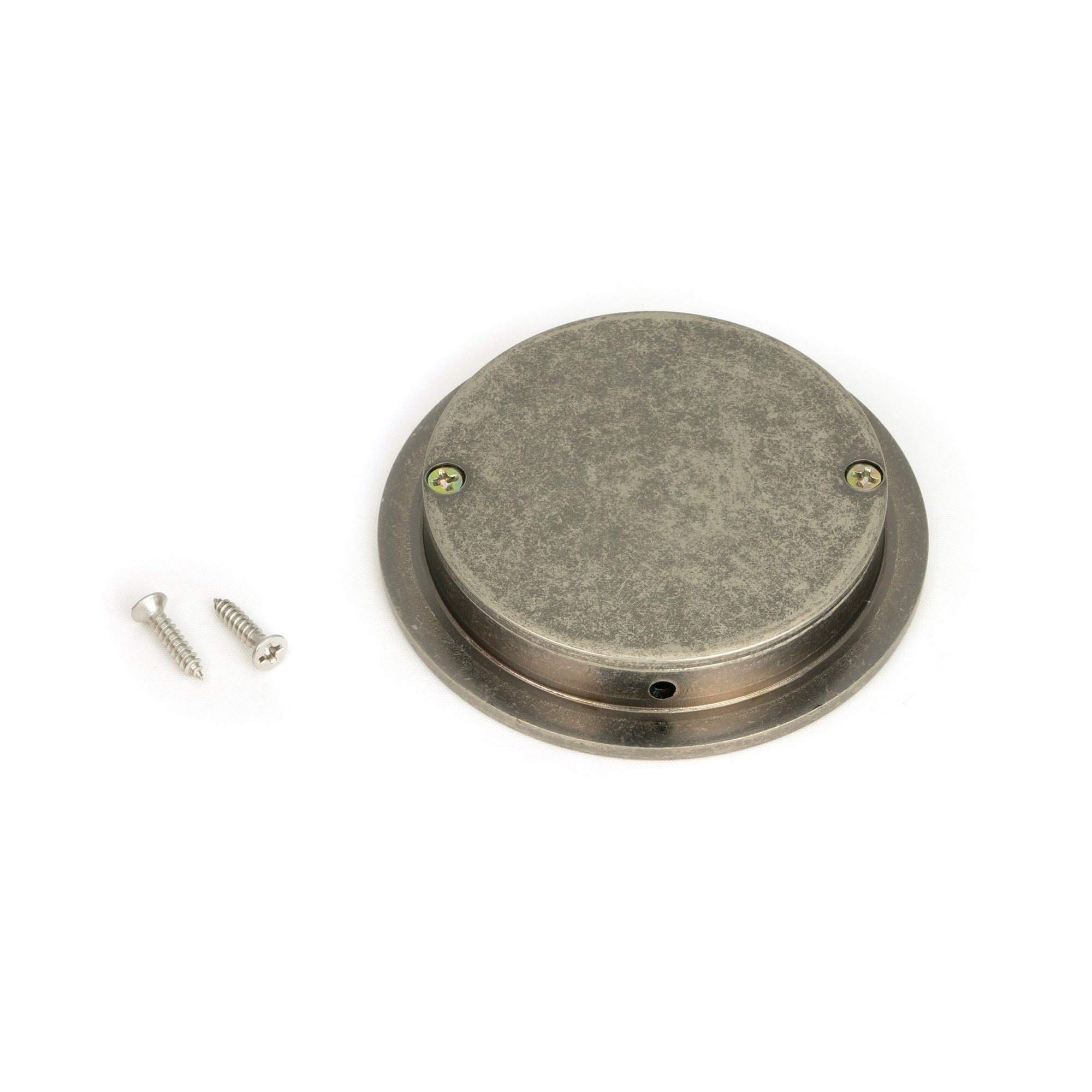 Pewter 75mm Plain Round Pull | From The Anvil-Cabinet Pulls-Yester Home