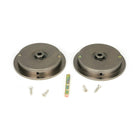 Pewter 75mm Plain Round Pull - Privacy Set | From The Anvil - Cabinet Pulls - From The Anvil - Yester Home