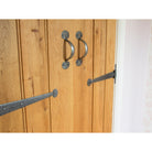 Pewter 8" Bean D Handle | From The Anvil-D Handles-Yester Home