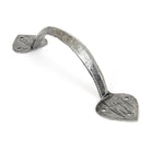 Pewter 8" Gothic D Handle | From The Anvil-D Handles-Yester Home