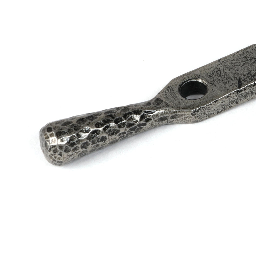 Pewter 8" Hammered Newbury Stay | From The Anvil-Stays-Yester Home