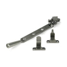 Pewter 8" Newbury Stay (Steel Window) - Stays - From The Anvil - Yester Home