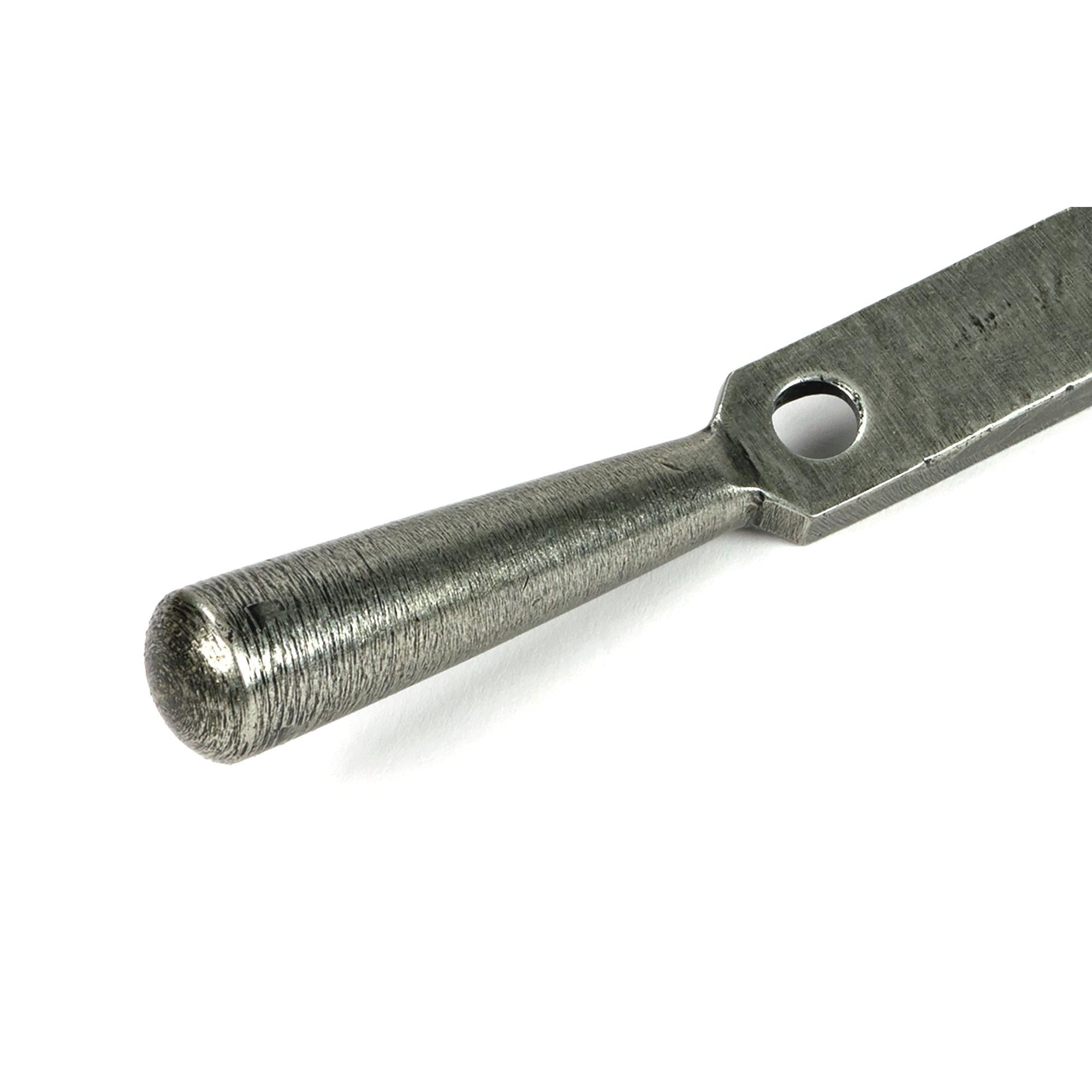 Pewter 8" Newbury Stay (Steel Window) - Stays - From The Anvil - Yester Home