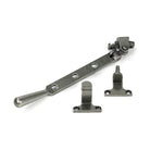 Pewter 8" Newbury Stay (Steel Window) - Stays - From The Anvil - Yester Home