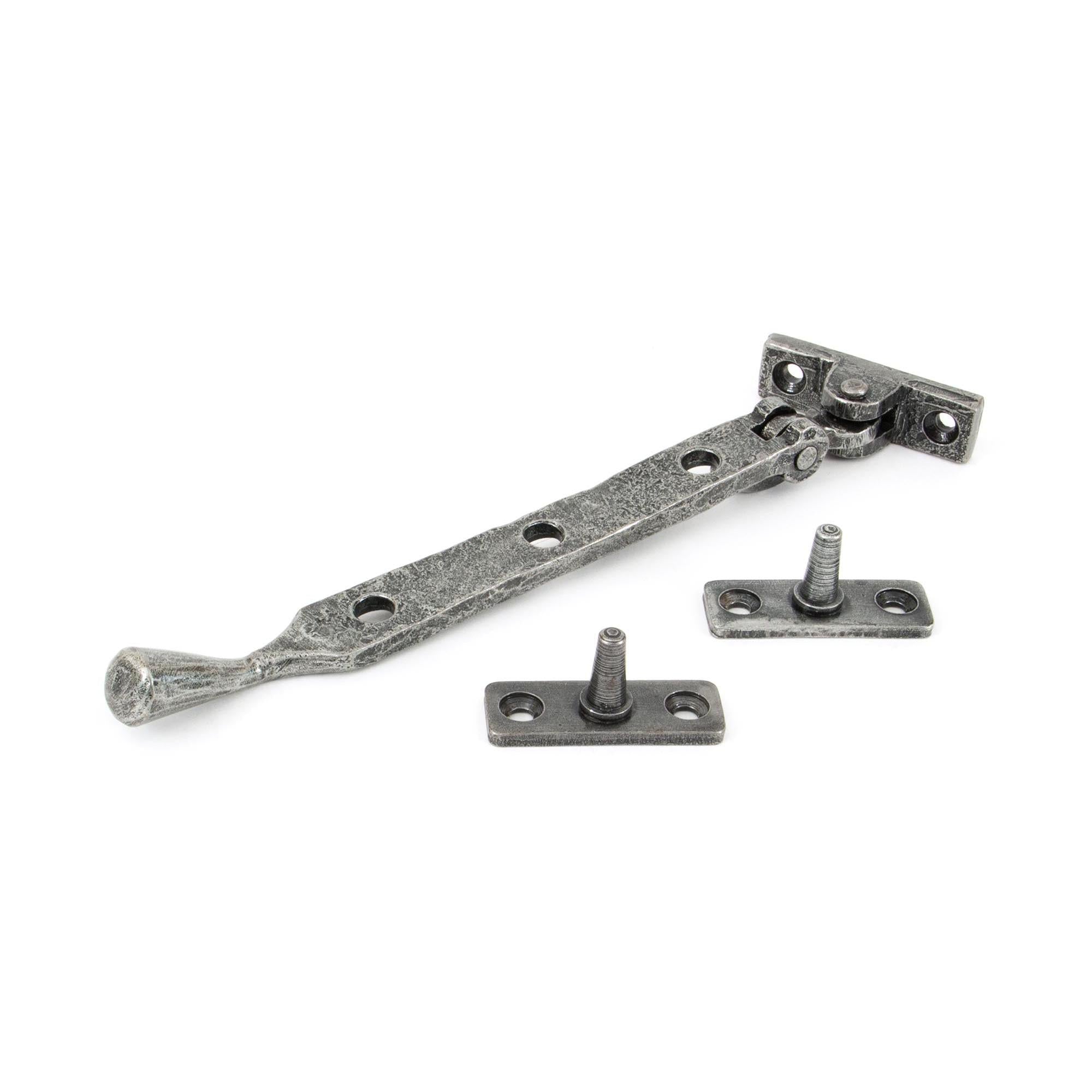 Pewter 8" Peardrop Stay | From The Anvil - Stays - From The Anvil - Yester Home