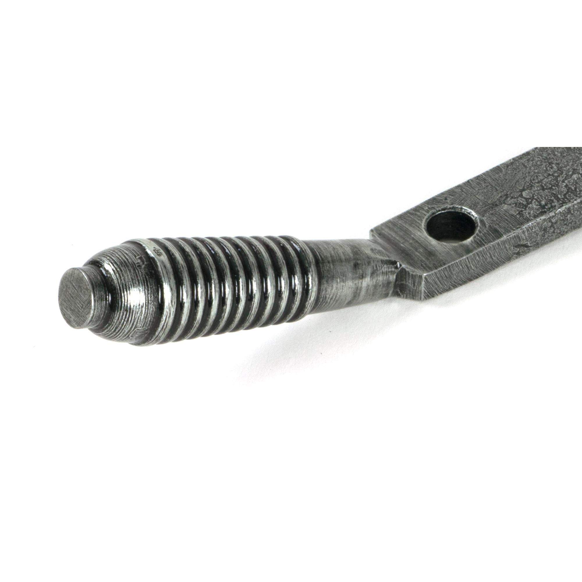 Pewter 8" Reeded Stay - Stays - From The Anvil - Yester Home