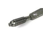 Pewter 8" Reeded Stay (Steel Window) - Stays - From The Anvil - Yester Home