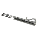 Pewter 8" Shepherd's Crook Universal Bolt | From The Anvil - Bolts - From The Anvil - Yester Home