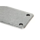 Pewter 800mm Plain Fingerplate | From The Anvil-Fingerplates-Yester Home