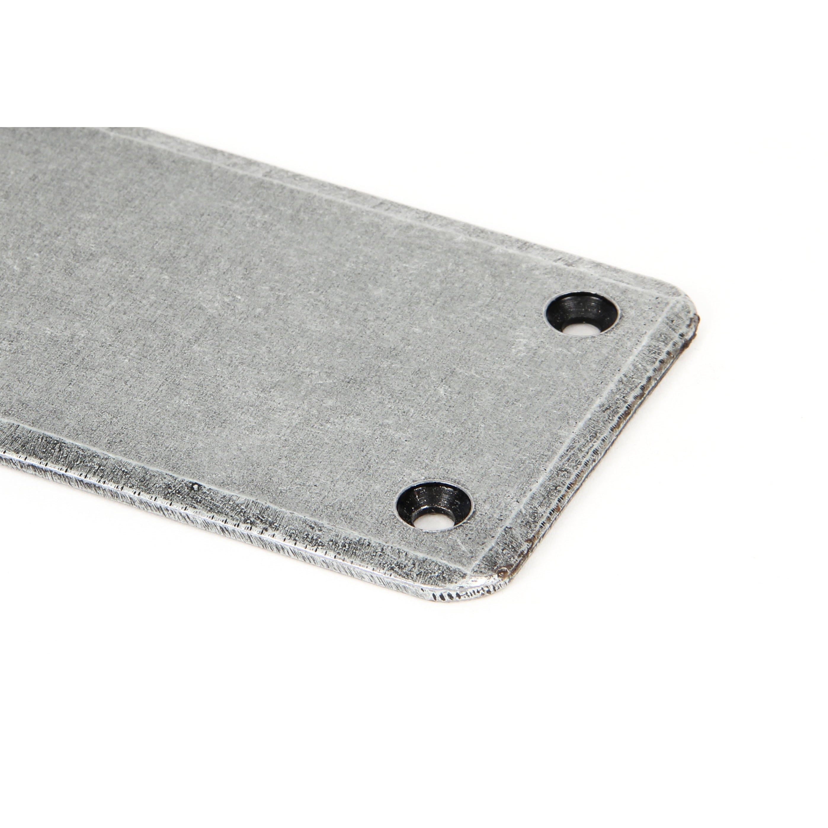 Pewter 800mm Plain Fingerplate | From The Anvil-Fingerplates-Yester Home