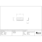 Pewter Angled Keep | From The Anvil - Bolt Accessories - From The Anvil - Yester Home