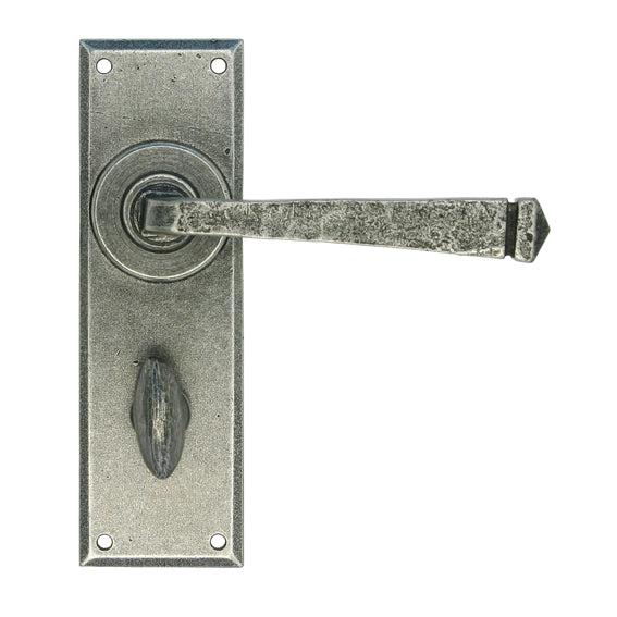 Pewter Avon Lever Bathroom Set | From The Anvil-Lever Bathroom-Yester Home
