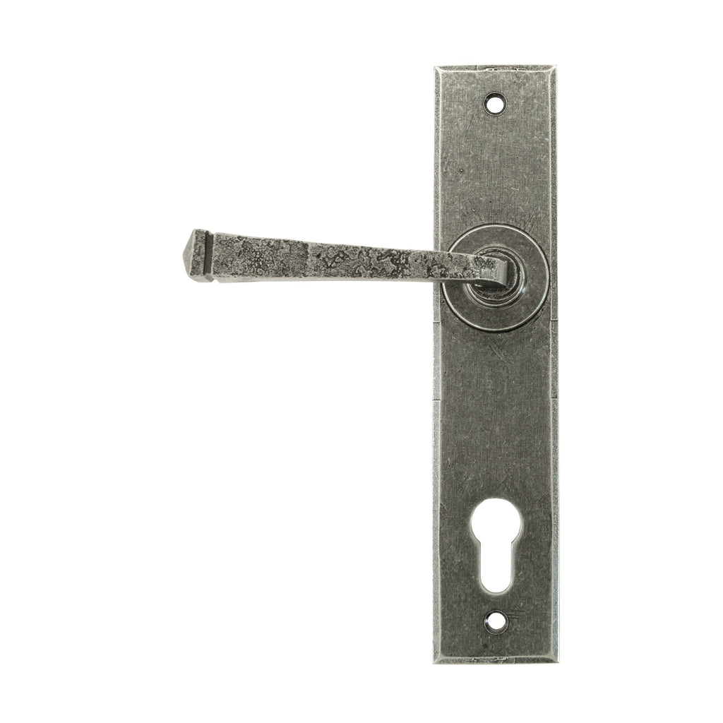 Pewter Avon Lever Espag. Lock Set | From The Anvil