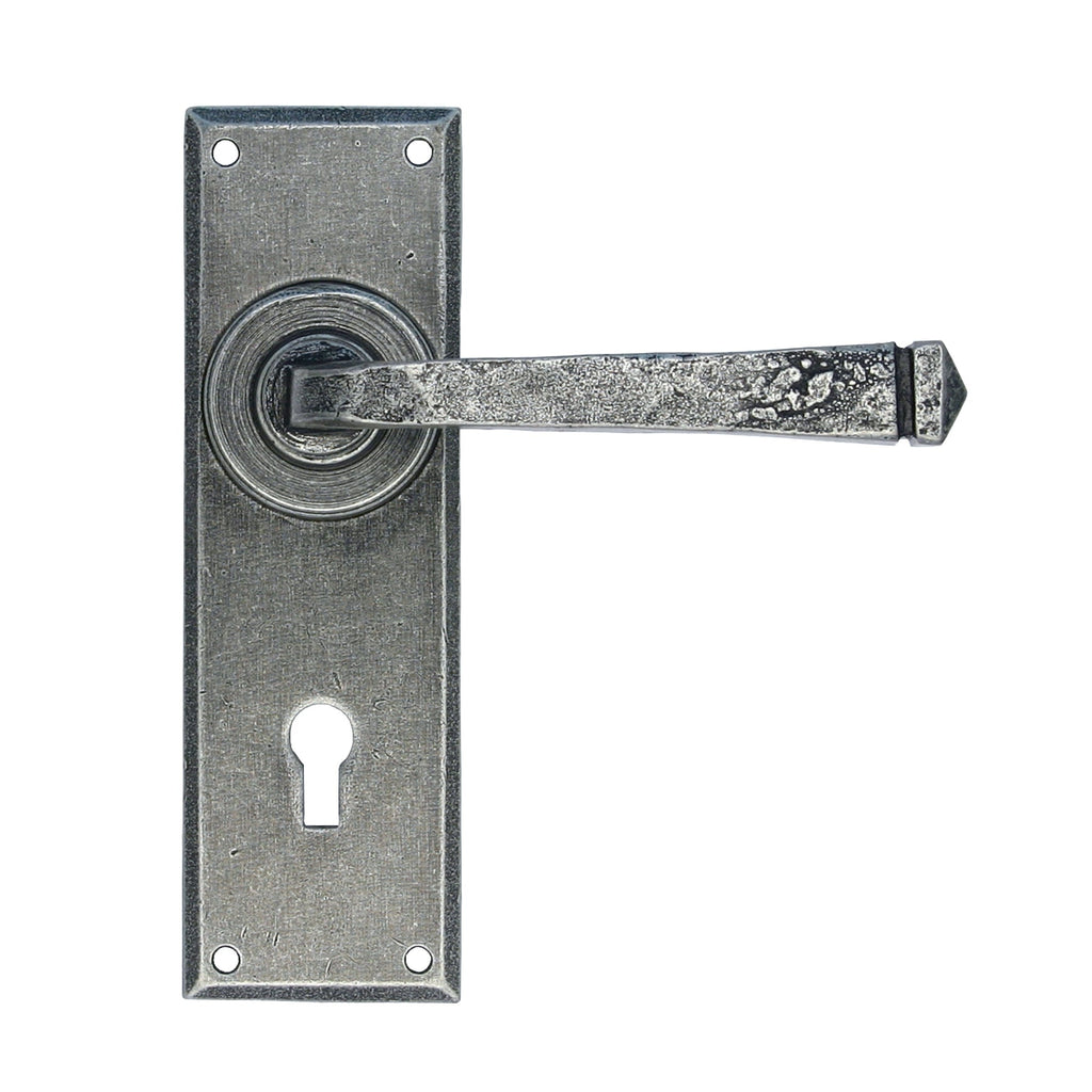 Pewter Avon Lever Lock Set | From The Anvil-Lever Lock-Yester Home
