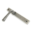 Pewter Avon Slimline Lever Latch Set | From The Anvil-Espagnolette-Yester Home