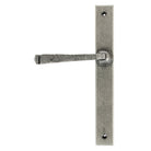 Pewter Avon Slimline Lever Latch Set | From The Anvil-Espagnolette-Yester Home