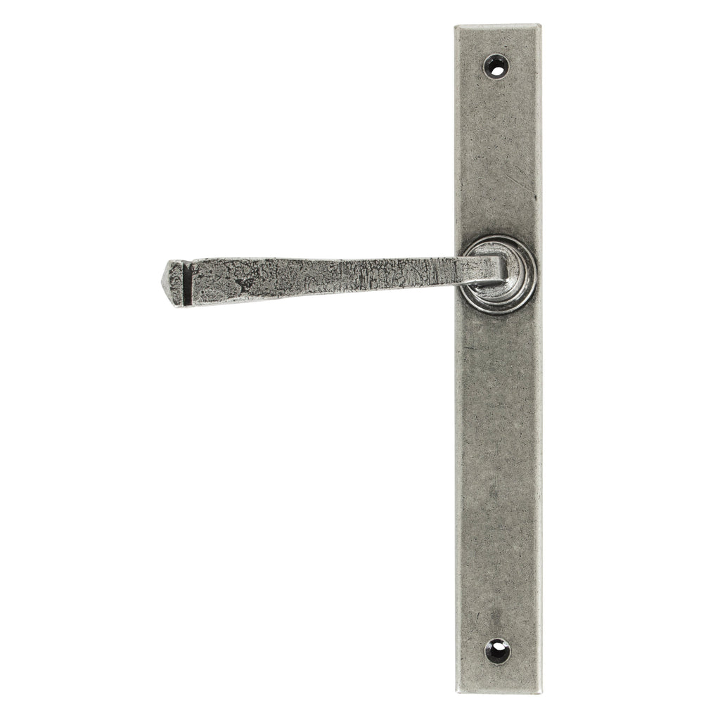 Pewter Avon Slimline Lever Latch Set | From The Anvil