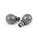 Pewter Ball Curtain Finial (pair) | From The Anvil - Finials - From The Anvil - Yester Home