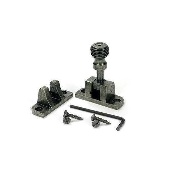 Pewter Beehive Brighton Fastener (Radiused) - Brighton Fasteners - From The Anvil - Yester Home