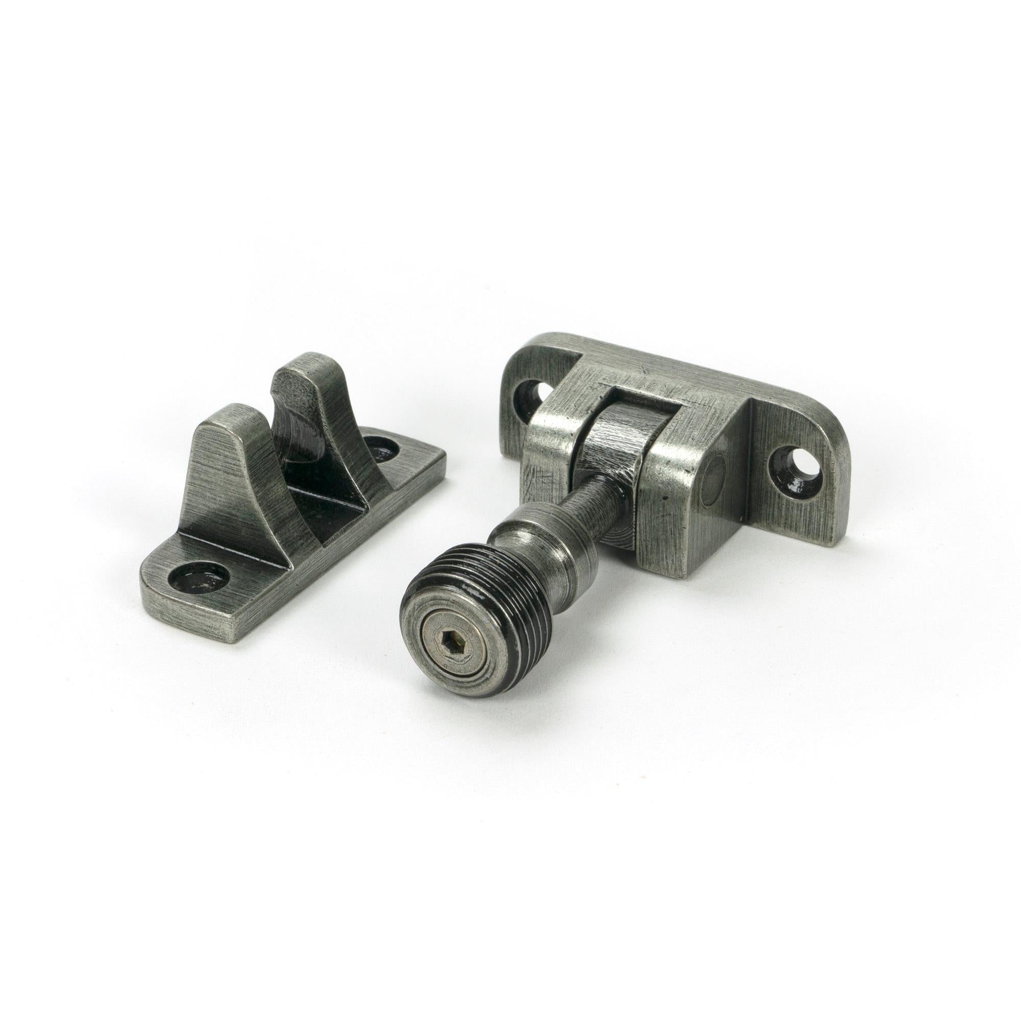Pewter Beehive Brighton Fastener (Radiused) - Brighton Fasteners - From The Anvil - Yester Home