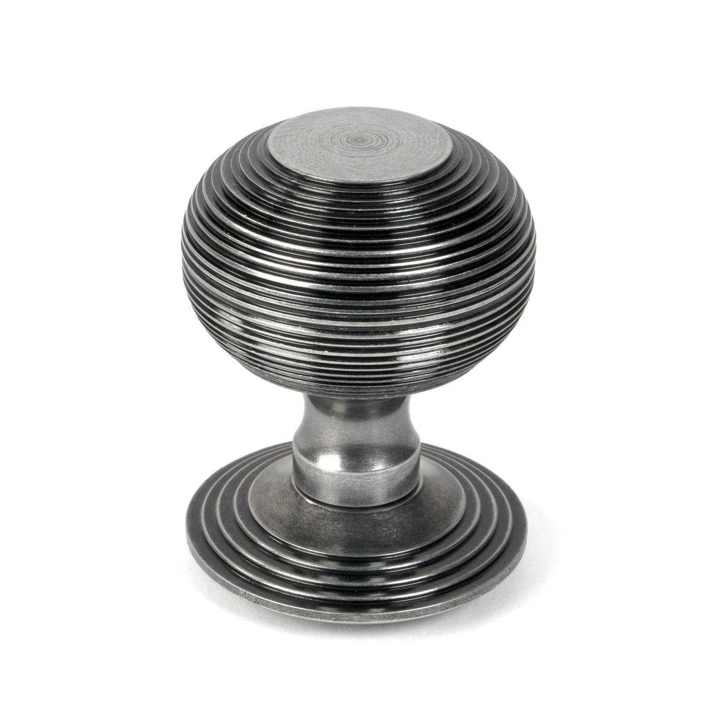 Pewter Beehive Centre Door Knob | From The Anvil-Centre Door Knobs-Yester Home