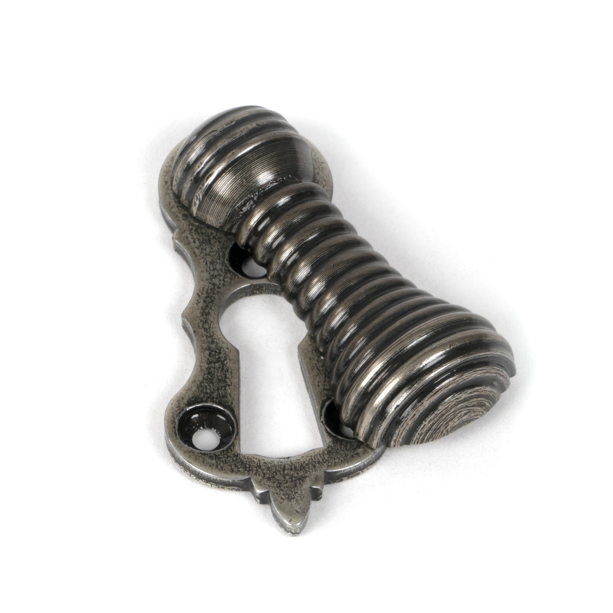 Pewter Beehive Escutcheon | From The Anvil-Escutcheons-Yester Home
