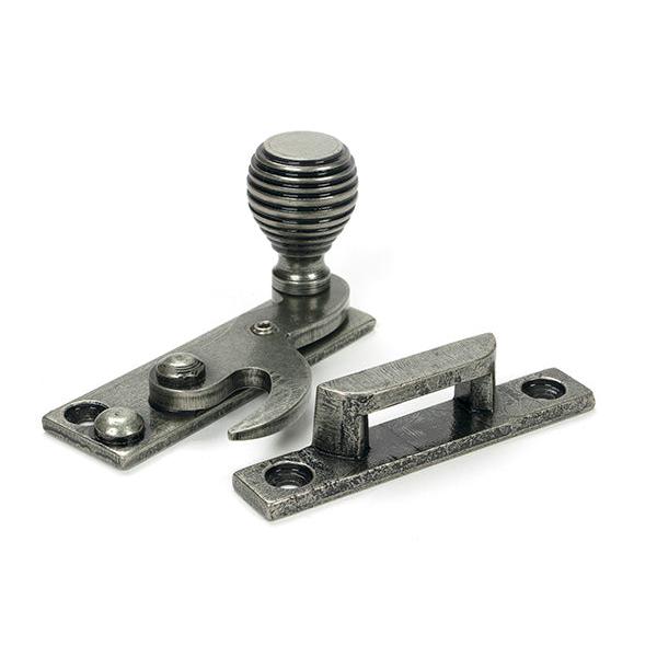 Pewter Beehive Sash Hook Fastener - Sash Hook Fasteners - From The Anvil - Yester Home
