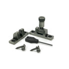 Pewter Brompton Brighton Fastener - Narrow (Square) - Brighton Fasteners - From The Anvil - Yester Home