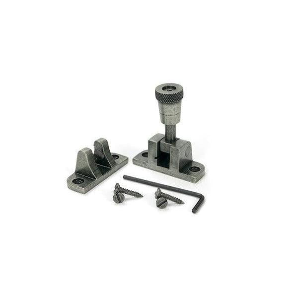 Pewter Brompton Brighton Fastener (Radiused) - Brighton Fasteners - From The Anvil - Yester Home