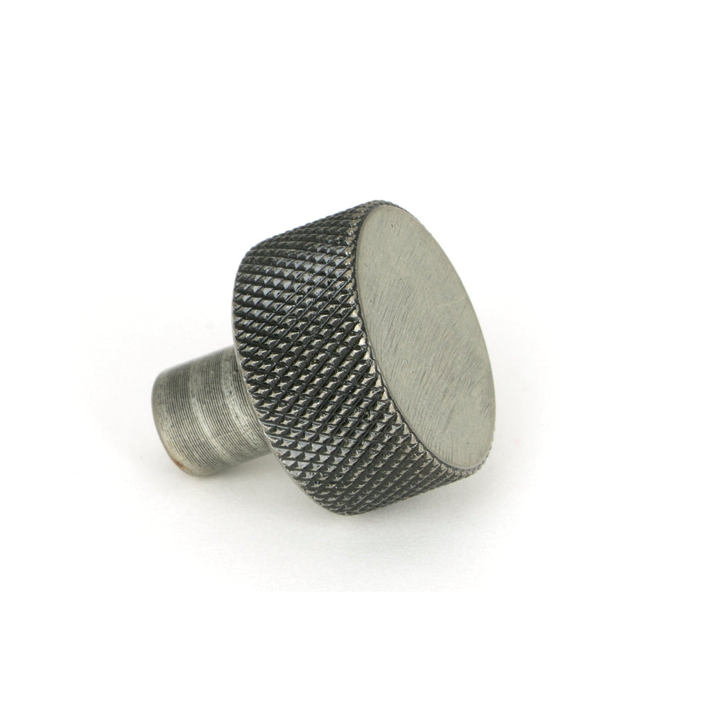 Pewter Brompton Cabinet Knob - 25mm (No rose) | From The Anvil
