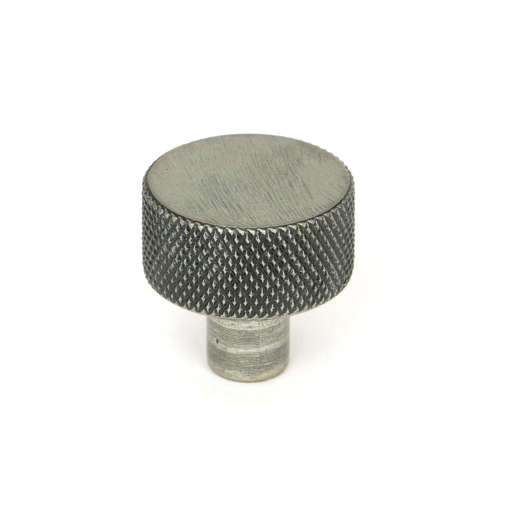 Pewter Brompton Cabinet Knob - 25mm (No rose) | From The Anvil