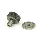 Pewter Brompton Cabinet Knob - 25mm (Plain) | From The Anvil-Cabinet Knobs-Yester Home