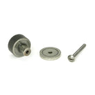 Pewter Brompton Cabinet Knob - 25mm (Plain) | From The Anvil-Cabinet Knobs-Yester Home