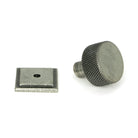 Pewter Brompton Cabinet Knob - 25mm (Square) | From The Anvil - Cabinet Knobs - From The Anvil - Yester Home