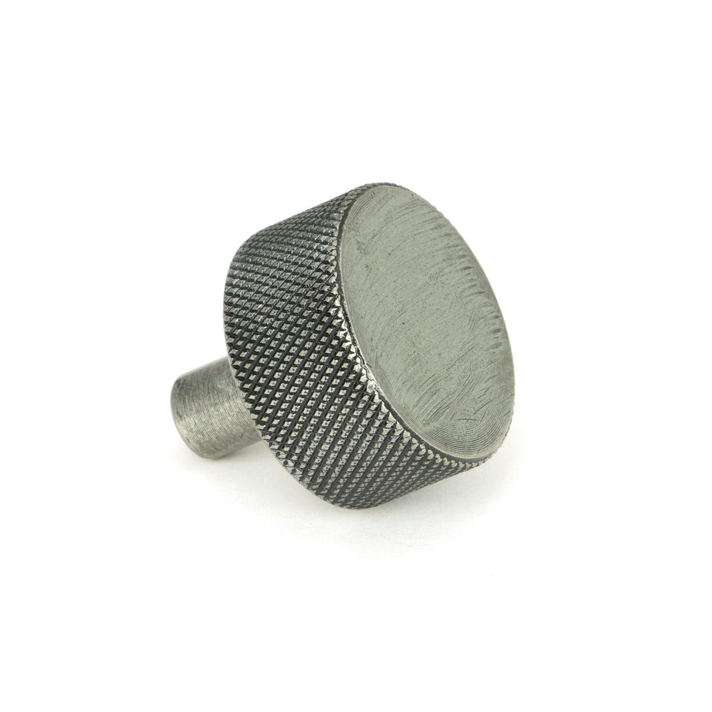 Pewter Brompton Cabinet Knob - 32mm (No rose) | From The Anvil-Cabinet Knobs-Yester Home