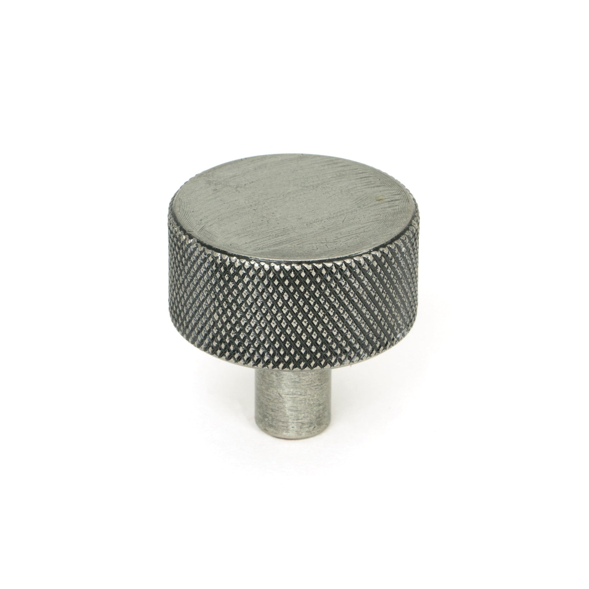 Pewter Brompton Cabinet Knob - 32mm (No rose) | From The Anvil-Cabinet Knobs-Yester Home