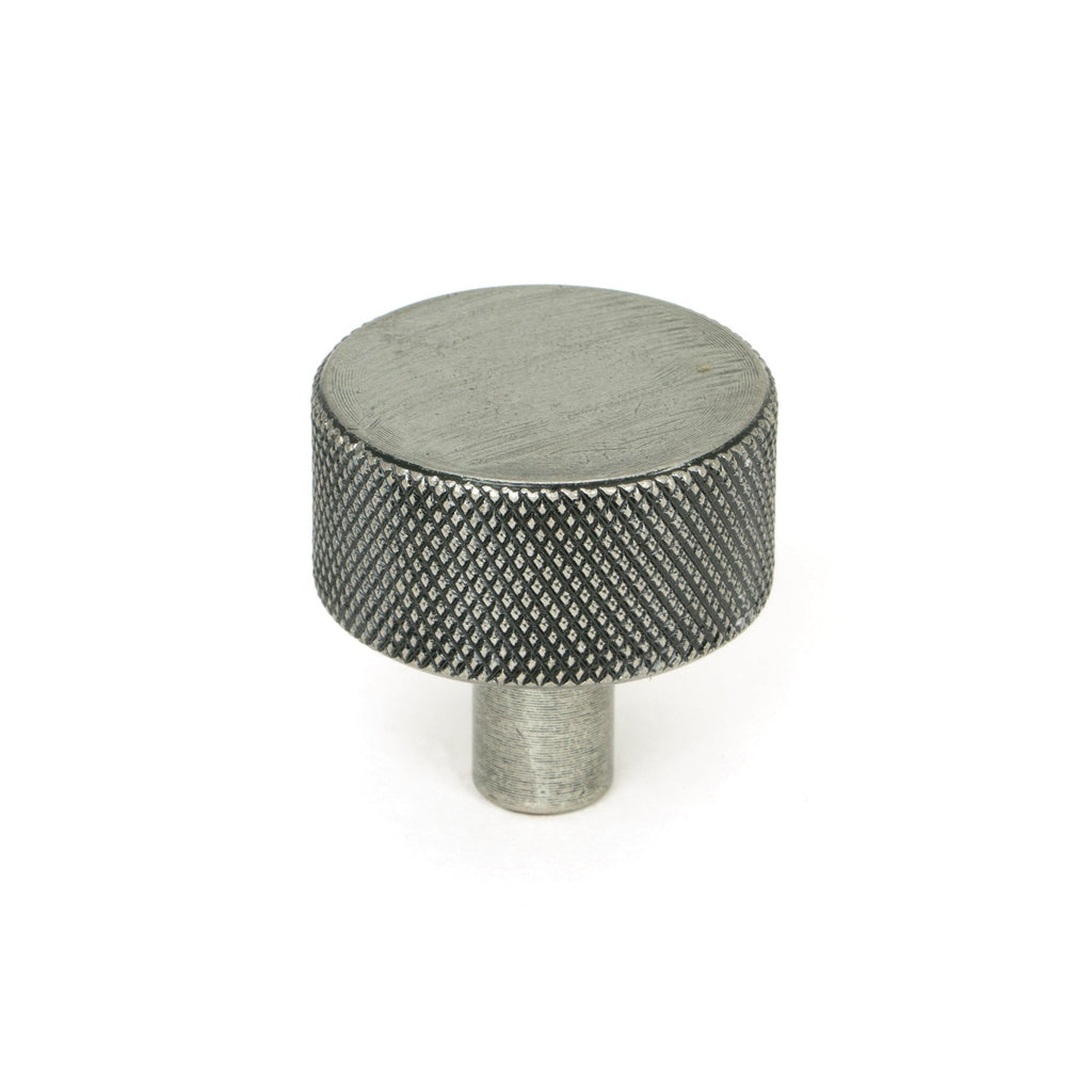Pewter Brompton Cabinet Knob - 32mm (No rose) | From The Anvil