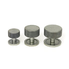 Pewter Brompton Cabinet Knob - 32mm (Plain) | From The Anvil - Cabinet Knobs - From The Anvil - Yester Home